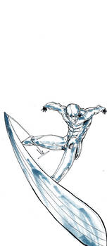 the Silver Surfer