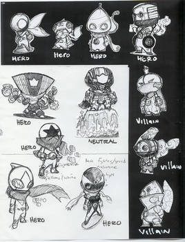 sd fighting characters pg1