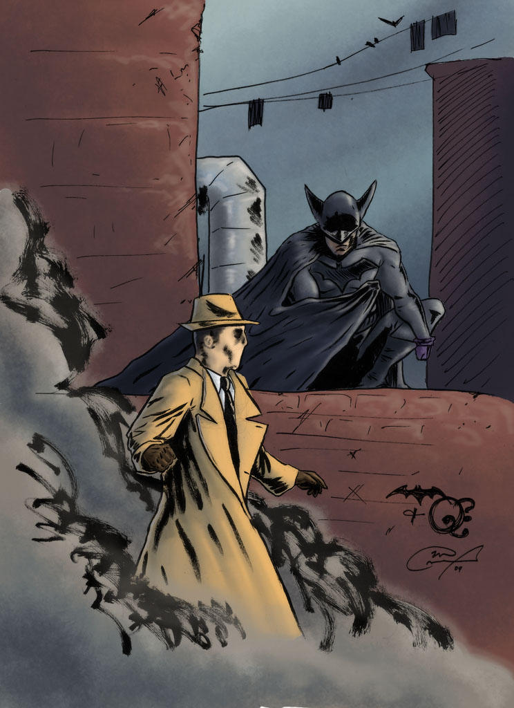 Question Batman Batman and the Question by BuenoExcellante on DeviantArt