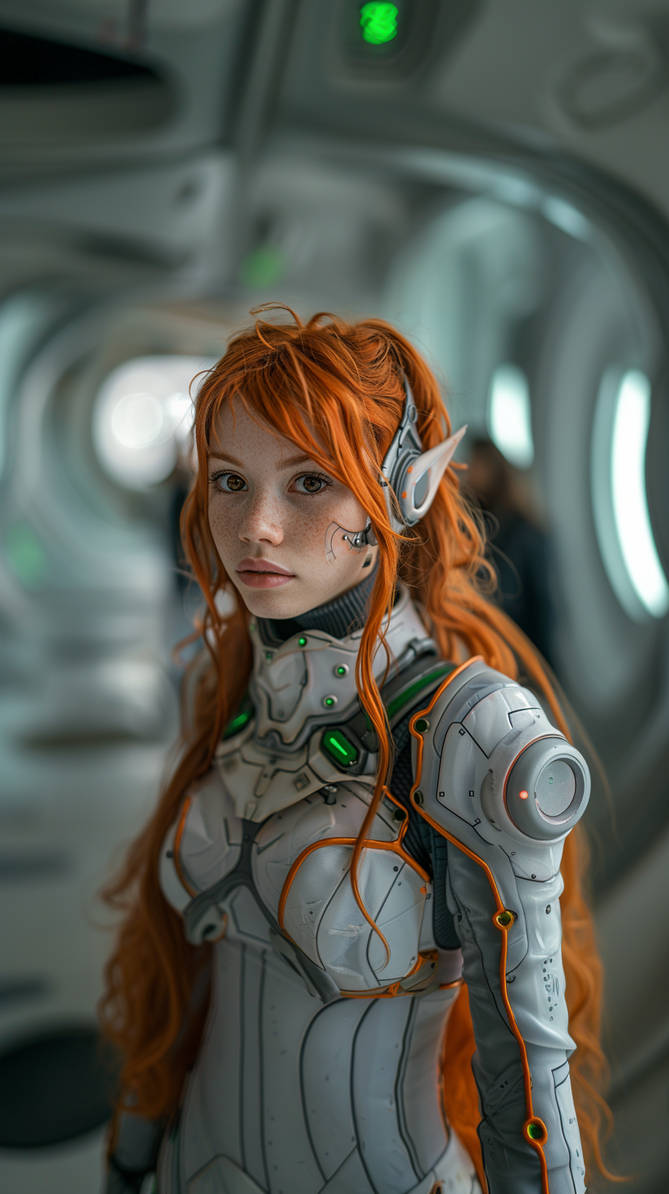 Elf netrunner by XenocanisDog on DeviantArt