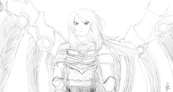 Aeather Wing Kayle sketch