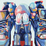 kaws and shoes