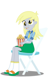 YayPonies - Muffin eating human Derpy