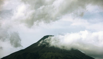 cloudy mountain