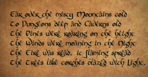 Song of the Dwarves.