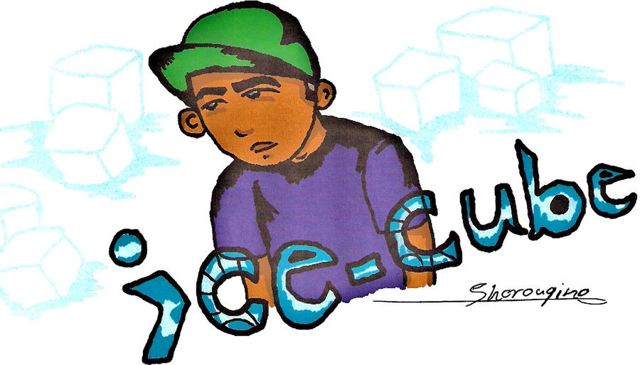 Deviantart Ice Cube ice-cube by Shorouqino on DeviantArt