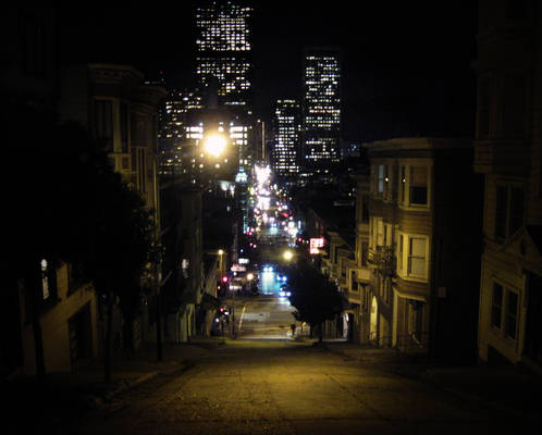 Sloping Street: San Francisco