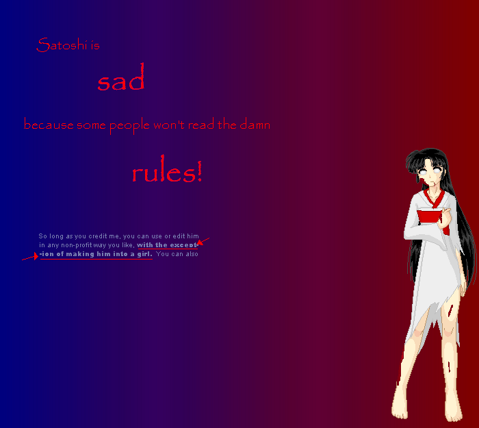Satoshi is sad by CleaverMama on DeviantArt