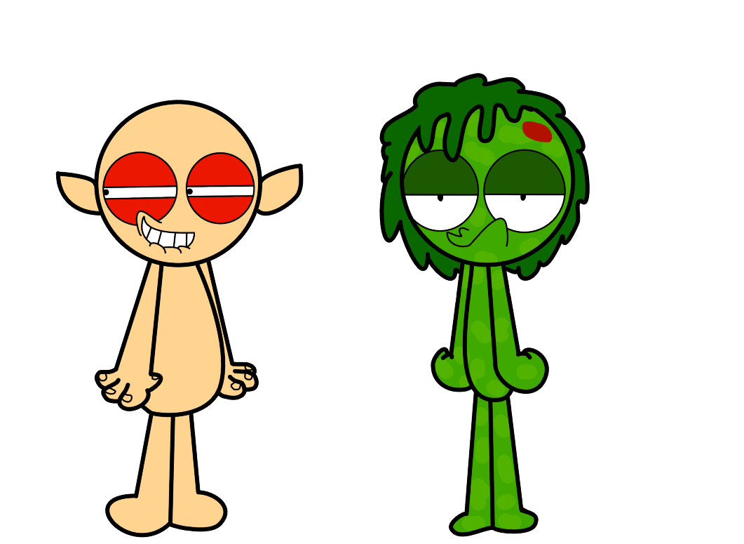 K-fee Zombie and Gargoyle In Ren and Stimpy style by Va919530 on DeviantArt