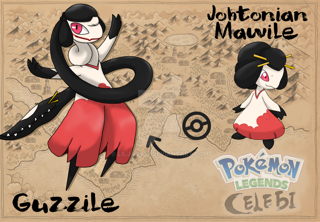 Pokemon Legends: Celebi by LilJay987 on DeviantArt