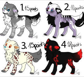 Wolves Adoptables *OPEN*