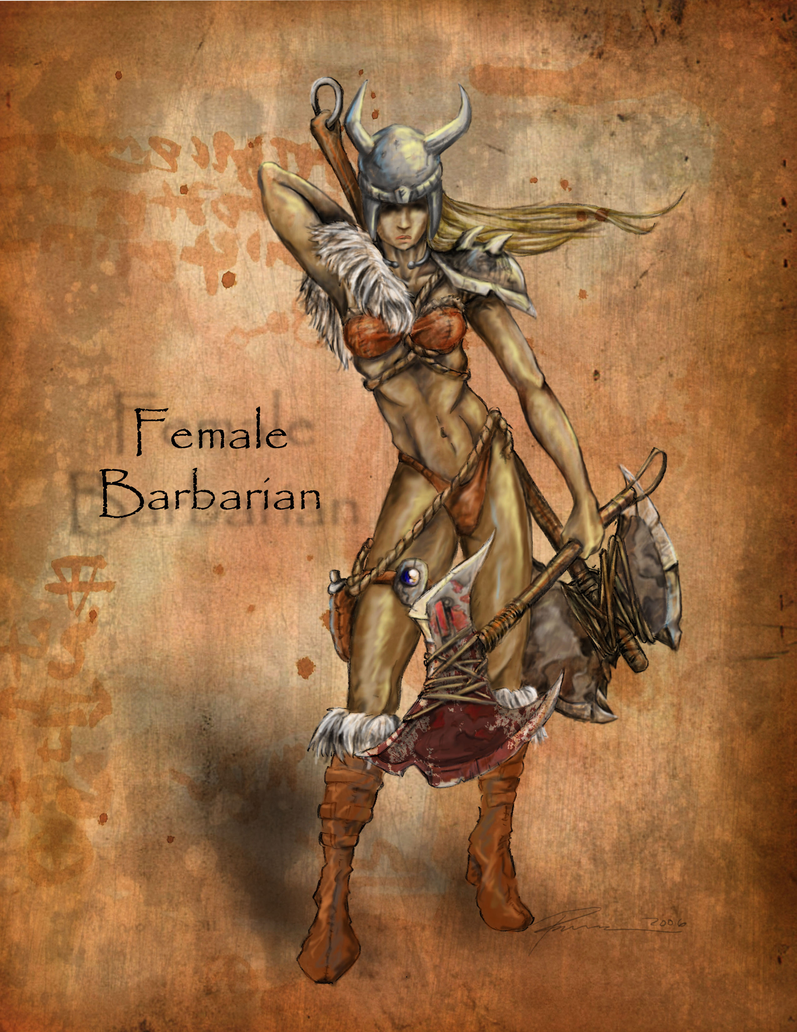 Female Barbarian