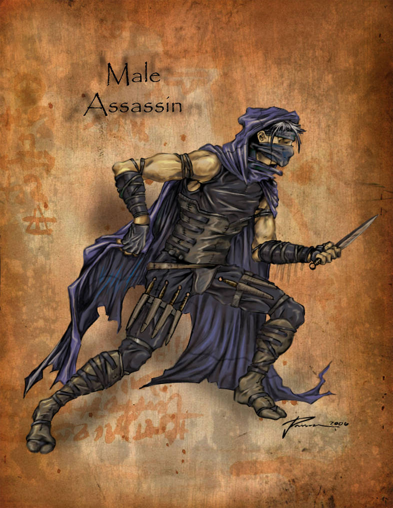 Male Assassin by ravenofsorrows on DeviantArt