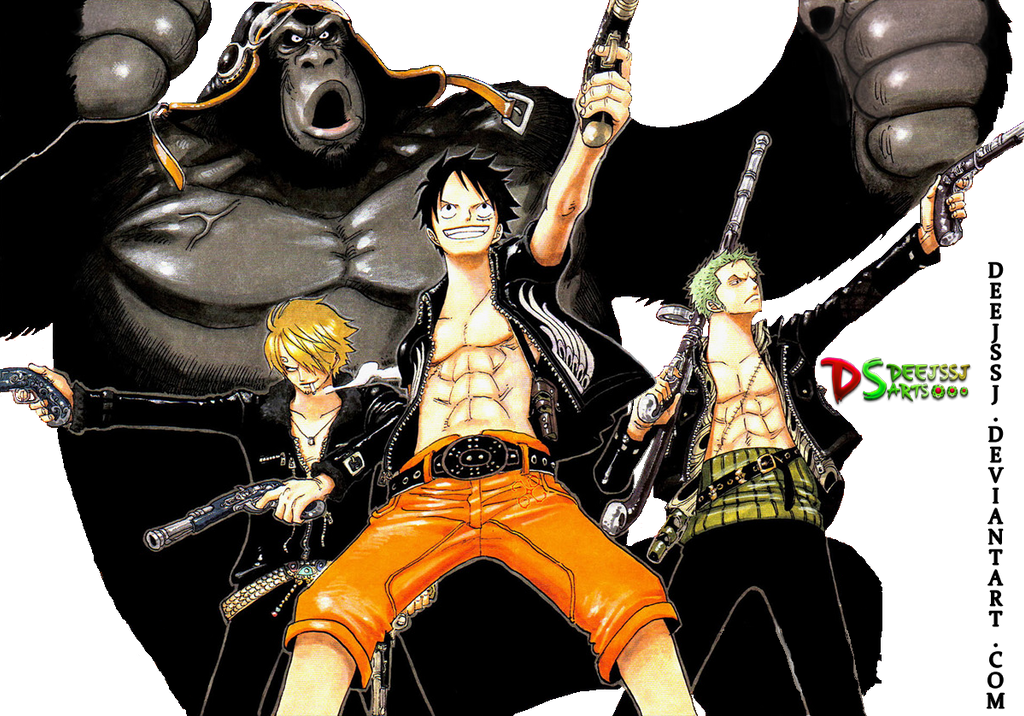The Monster Trio Gorilla Render One Piece By Deejssj On Deviantart The Monster Trio Gorilla Render One Piece By Deejssj On Deviantart