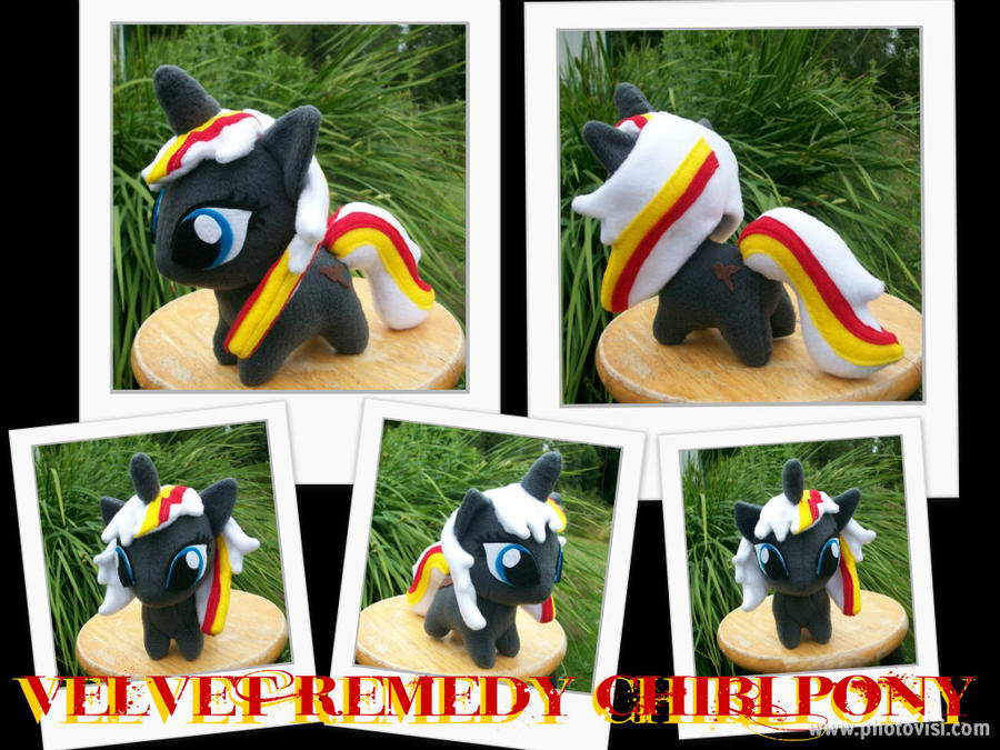 Velvet Remedy Chibi Pony MLP - Fallout Equestria