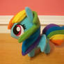 Rainbow Dash Chibi Pony MLP FIM
