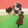 Octavia and her Cello MLP Plushies