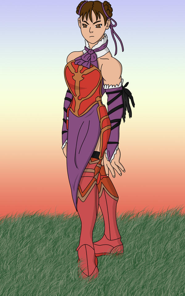 Gothic Li Characters Gothic Chun-Li request by LazyPandas on DeviantArt