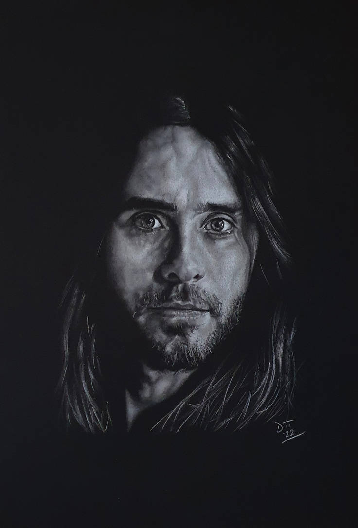 Jared Leto portrait artwork by DT73ART on DeviantArt