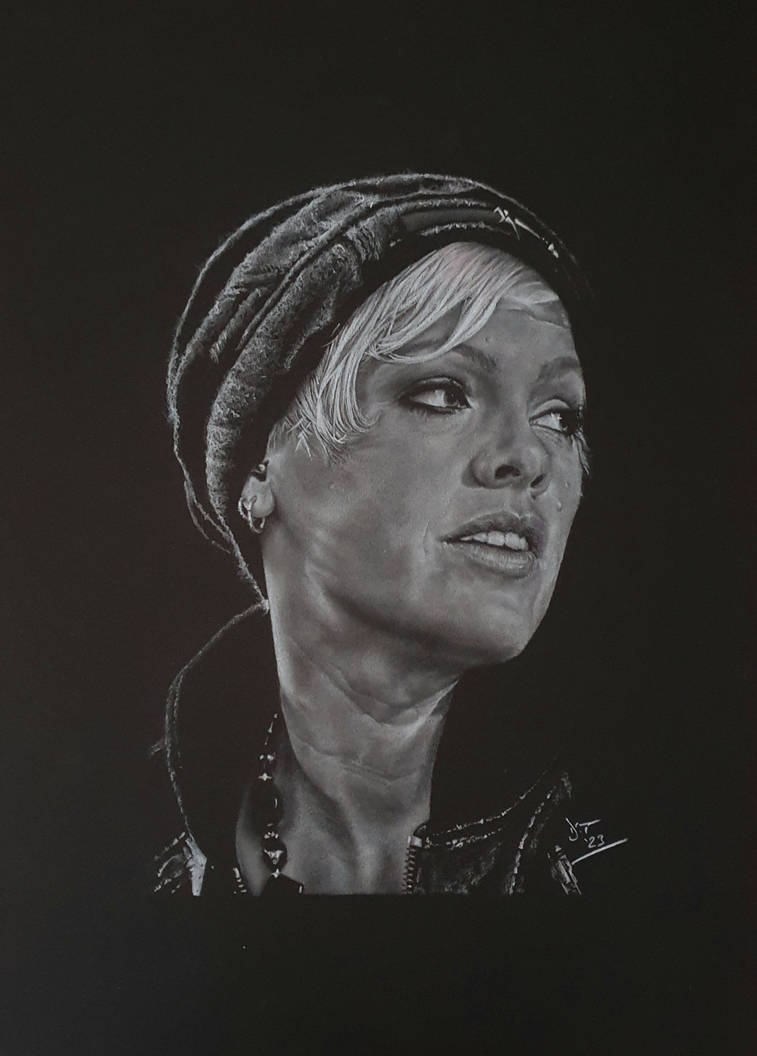 Pink Potrait Pink portrait artwork by DT73ART on DeviantArt