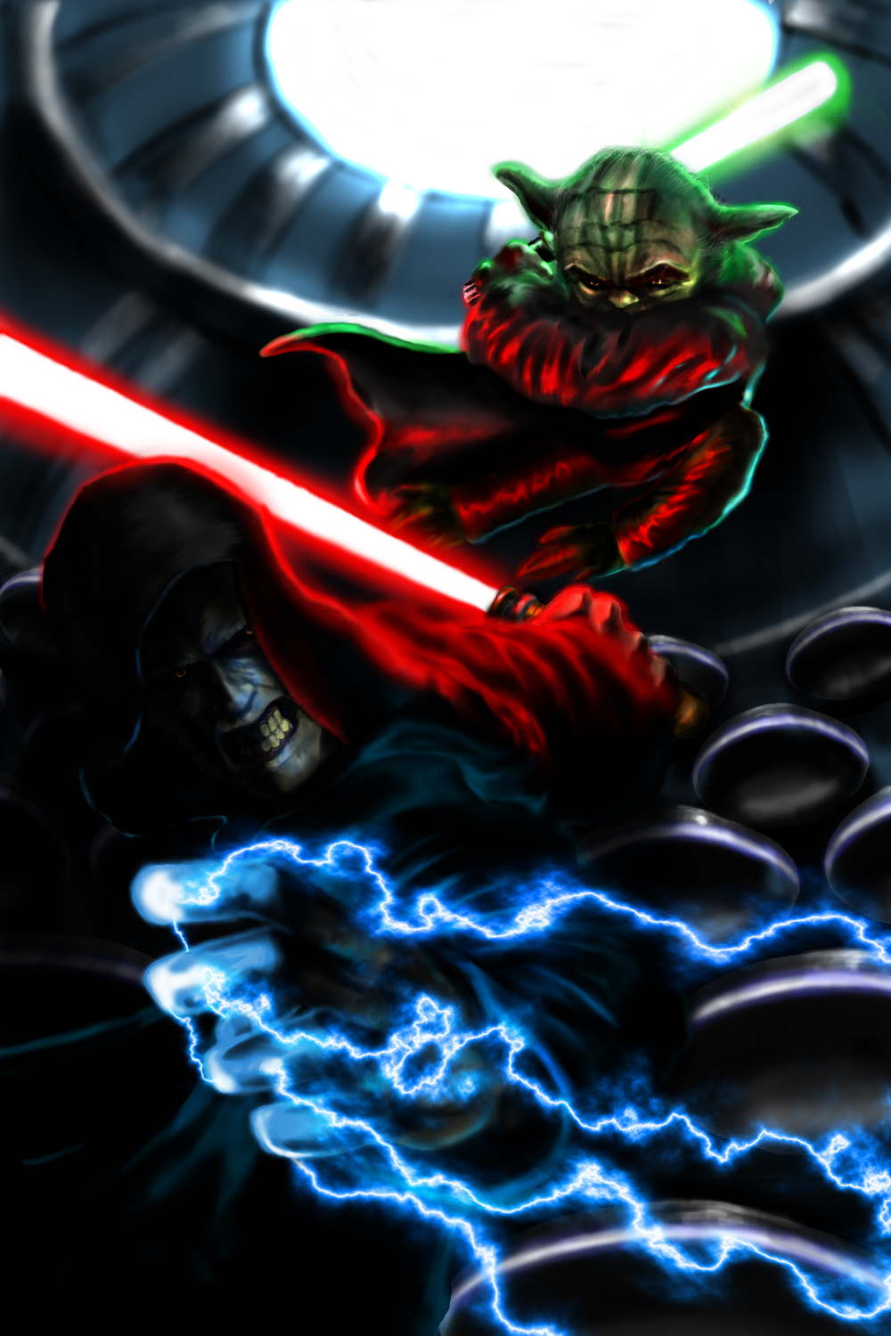 Yoda Vs. Sidious