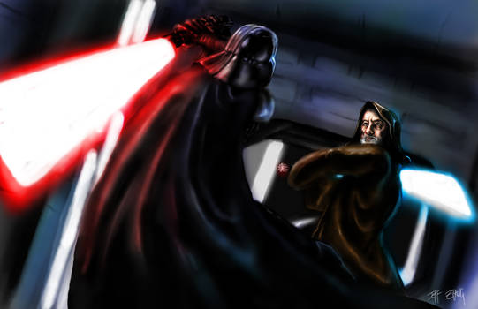 Obi Wan vs Vader