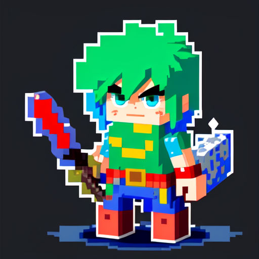 Bit Man Rave Legend of the 8-Bit man by RogueDawg777 on DeviantArt
