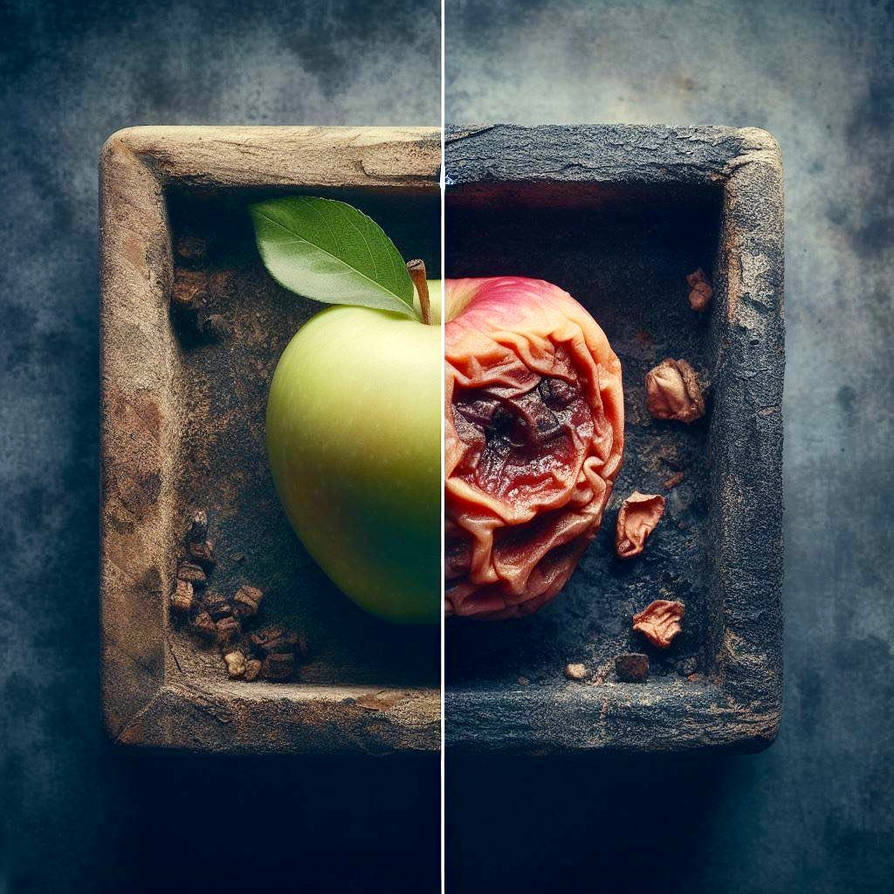 Fresh vs. Rotten Apples by RogueDawg777 on DeviantArt