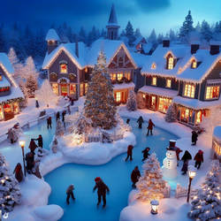 A Magical Christmas in Snowy Village