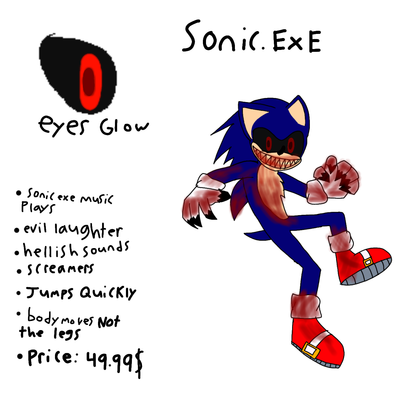 Halloween Special Shadow VS Sonic EXE (Sprite Animation)_哔哩哔哩_