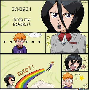 ICHIGO! GRAB MY BOOBS!