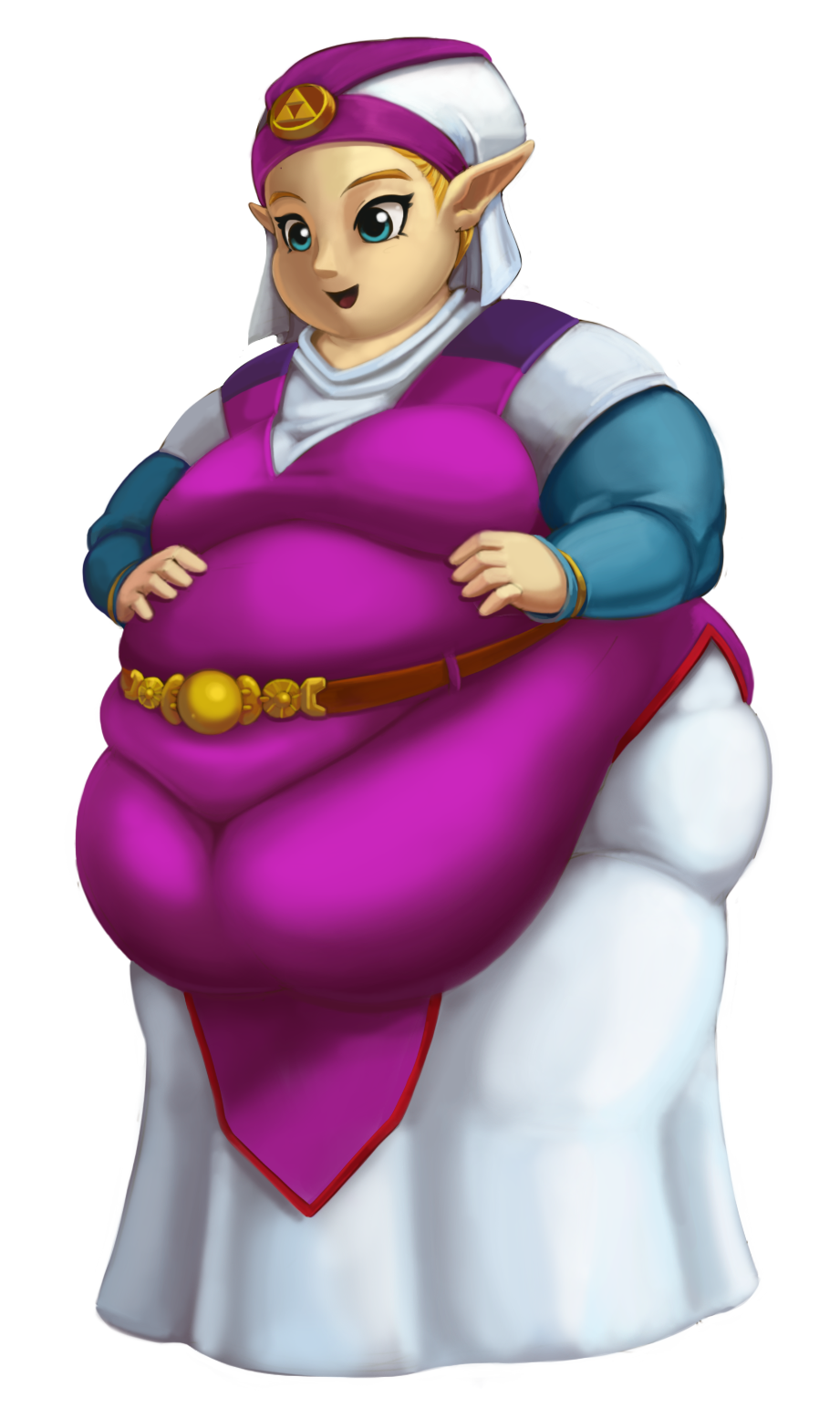Fat Princess Zelda