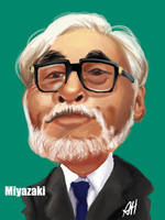 Miyazaki Caricature