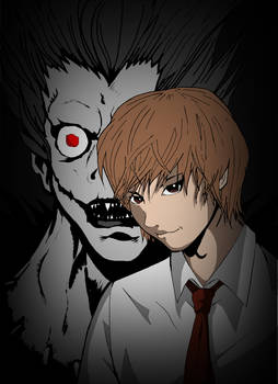 DeathNote // Light Yagami and Ryuk