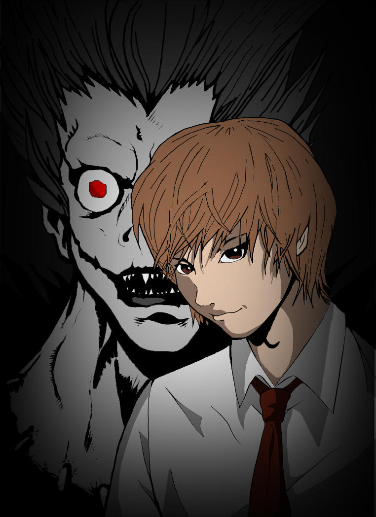 DeathNote // Light Yagami and Ryuk by AussieIkari on DeviantArt