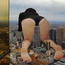 Giantess in the city 1