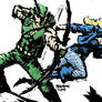 The Green Arrow and the Black Canary