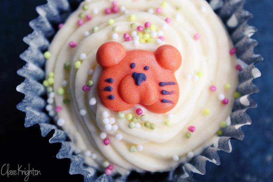 Tiger Cupcake