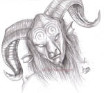 Faun from Pan labyrinth by Sandragon