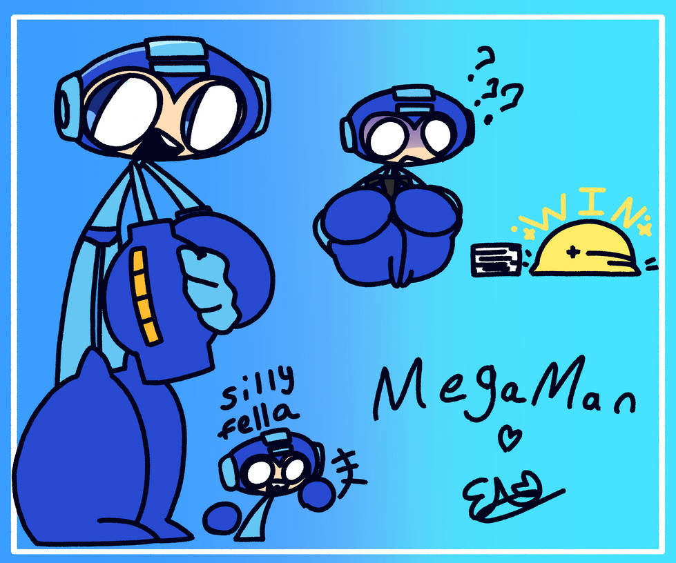 Mega Man by Raingurlll on DeviantArt