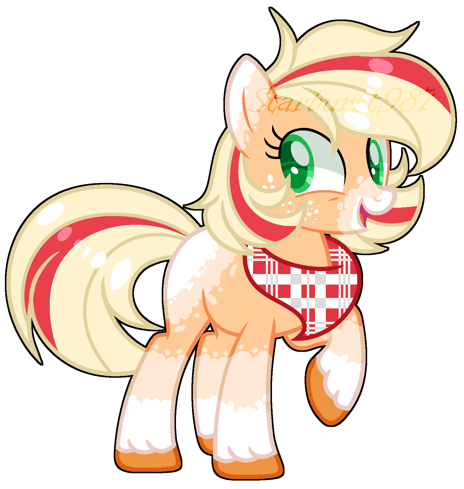 Mlp Applejack Color Inverted MLP Irisverse - Applejack by Starburst987 on DeviantArt