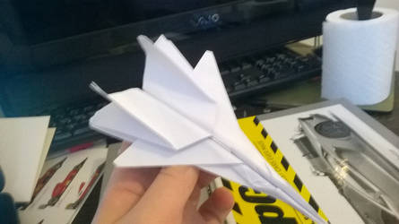 Paper Plane (F-15) Attempt