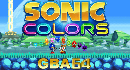 Sonic Colors Sprite Wallpaper by GBA64TCZ2 on DeviantArt