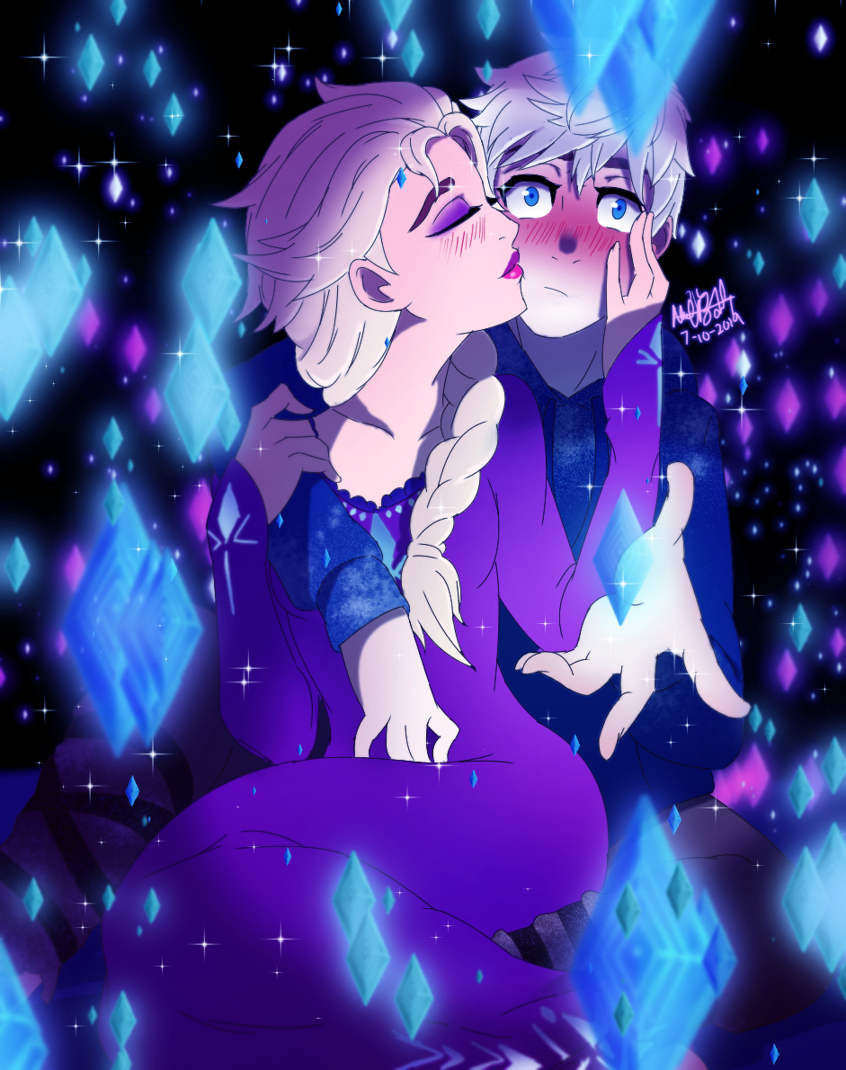 Elsa e jack frost-jelsa