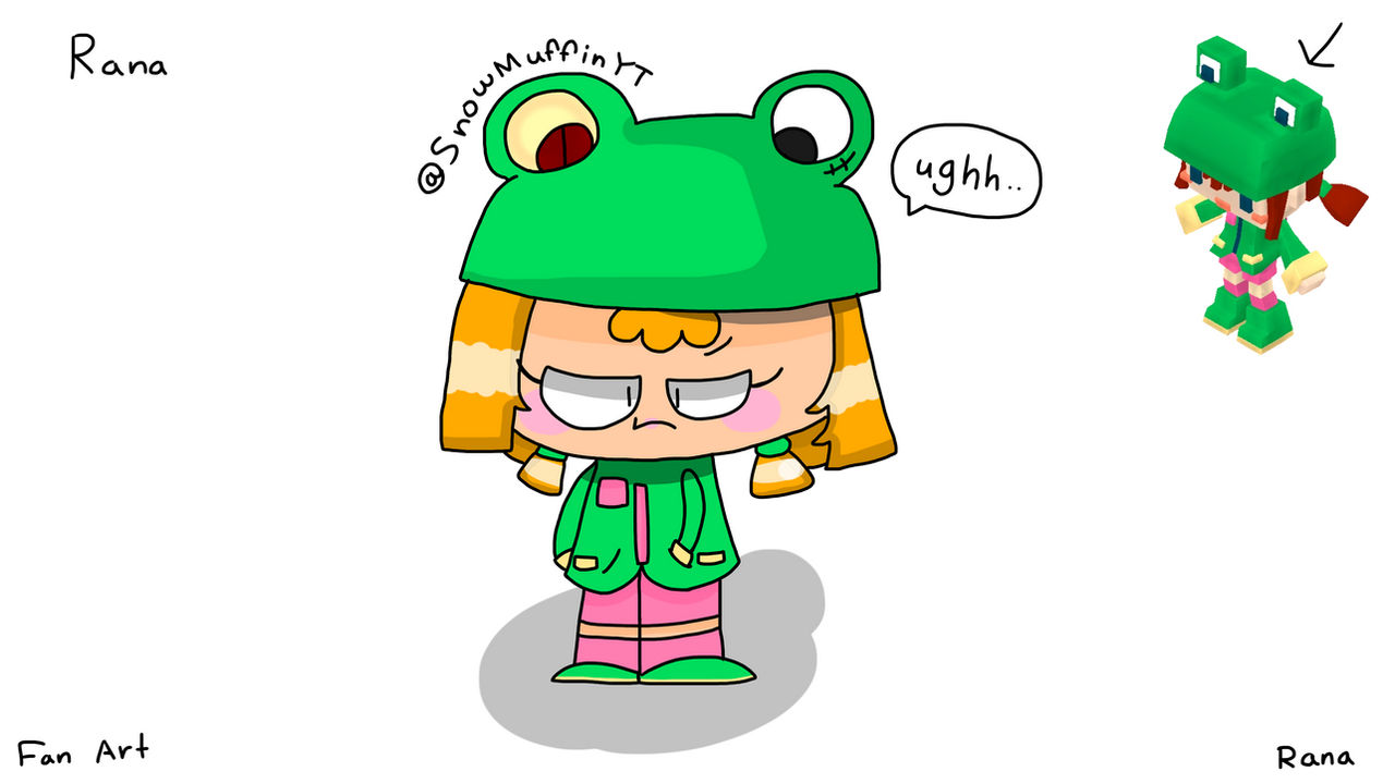 Minecraft - Rana (Fanart) by SnowMuffinYT on DeviantArt