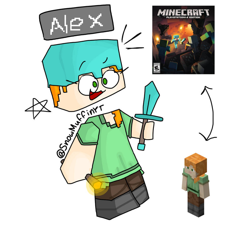 Minecraft Alex by SnowMuffinYT on DeviantArt