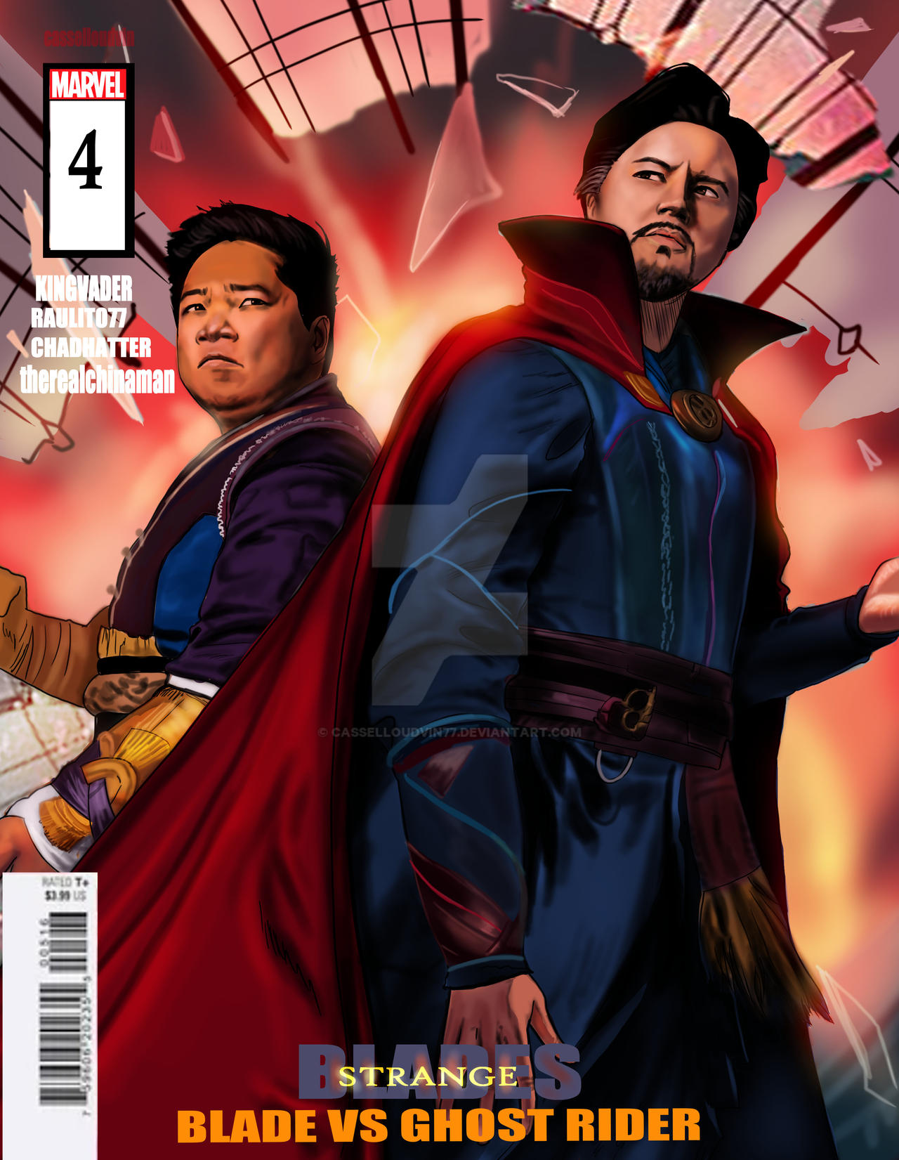 Dr strange and wong by casselloudvin77 on DeviantArt