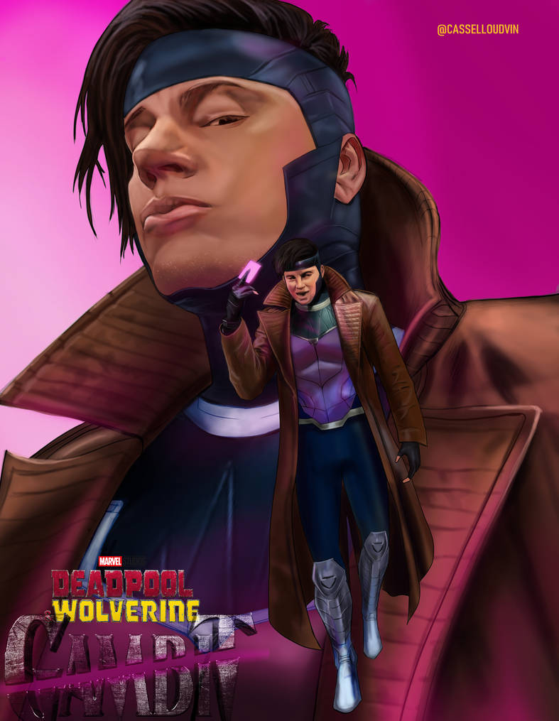 Ffe Gamit Deadpool wolverine Gambit by casselloudvin77 on DeviantArt