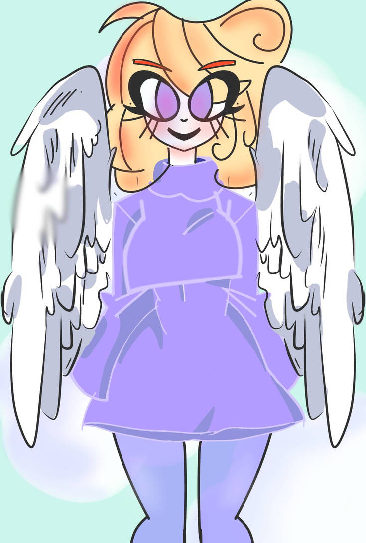 Oc Angel Hazbin hotel by tobeornotobeversion1 on DeviantArt