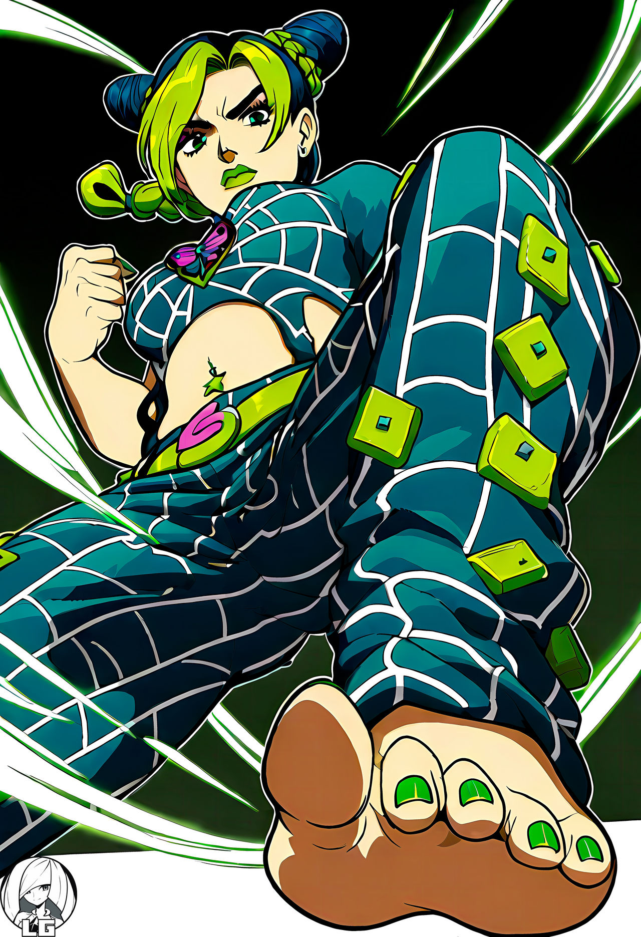Jolyne Foot By LusaminesGoon On DeviantArt jolyne-foot-by-lusaminesgoon-on-deviantart